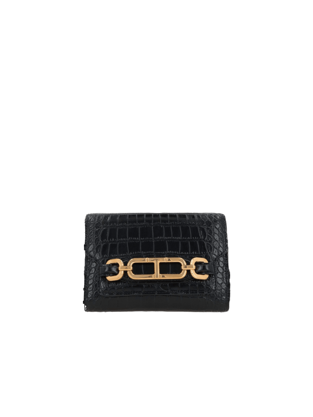 Crocodile Embossed Leather Mini Whitney Crossbody Bag-TOM FORD-JOHN JULIA