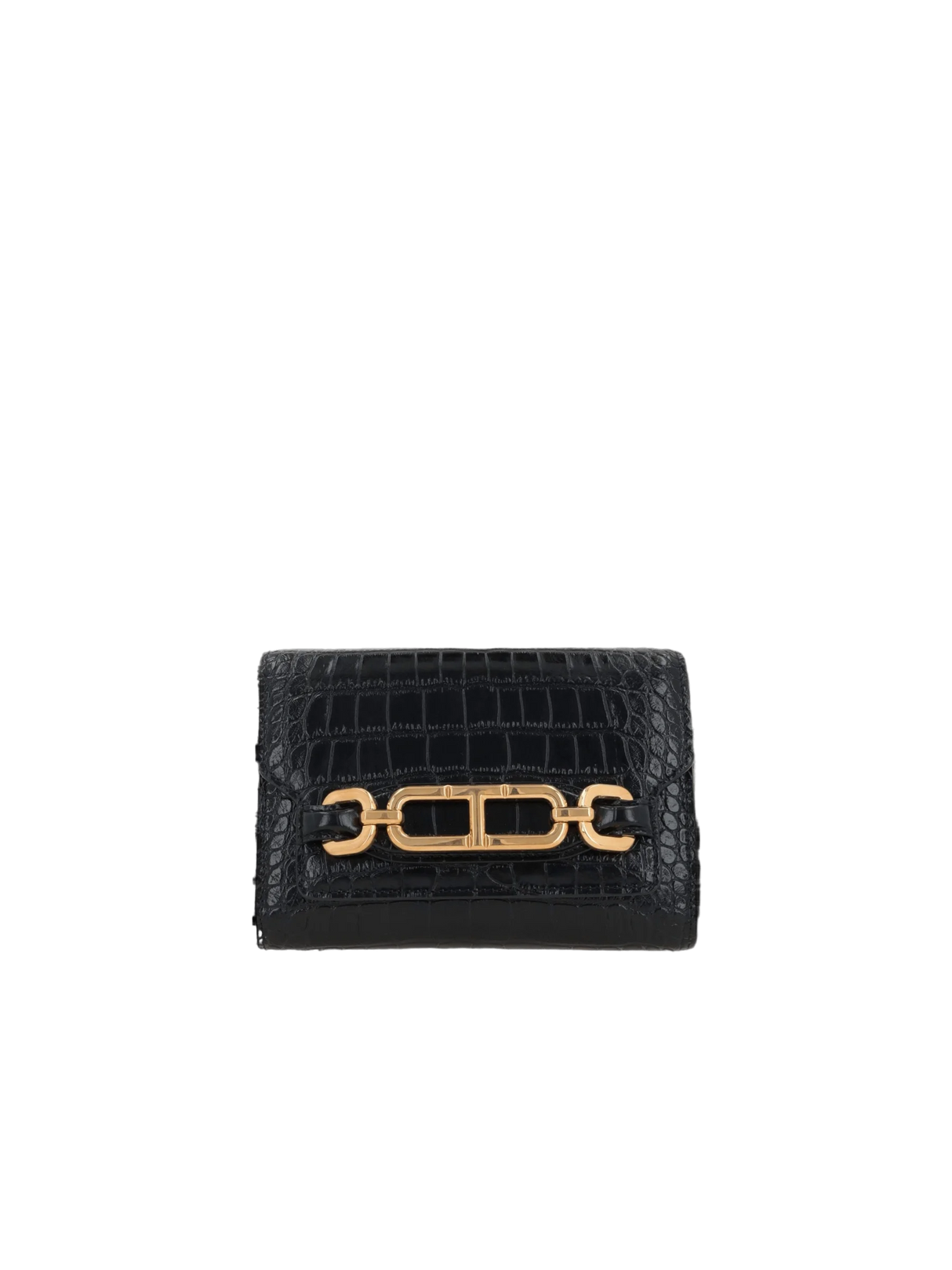 Crocodile Embossed Leather Mini Whitney Crossbody Bag-TOM FORD-JOHN JULIA