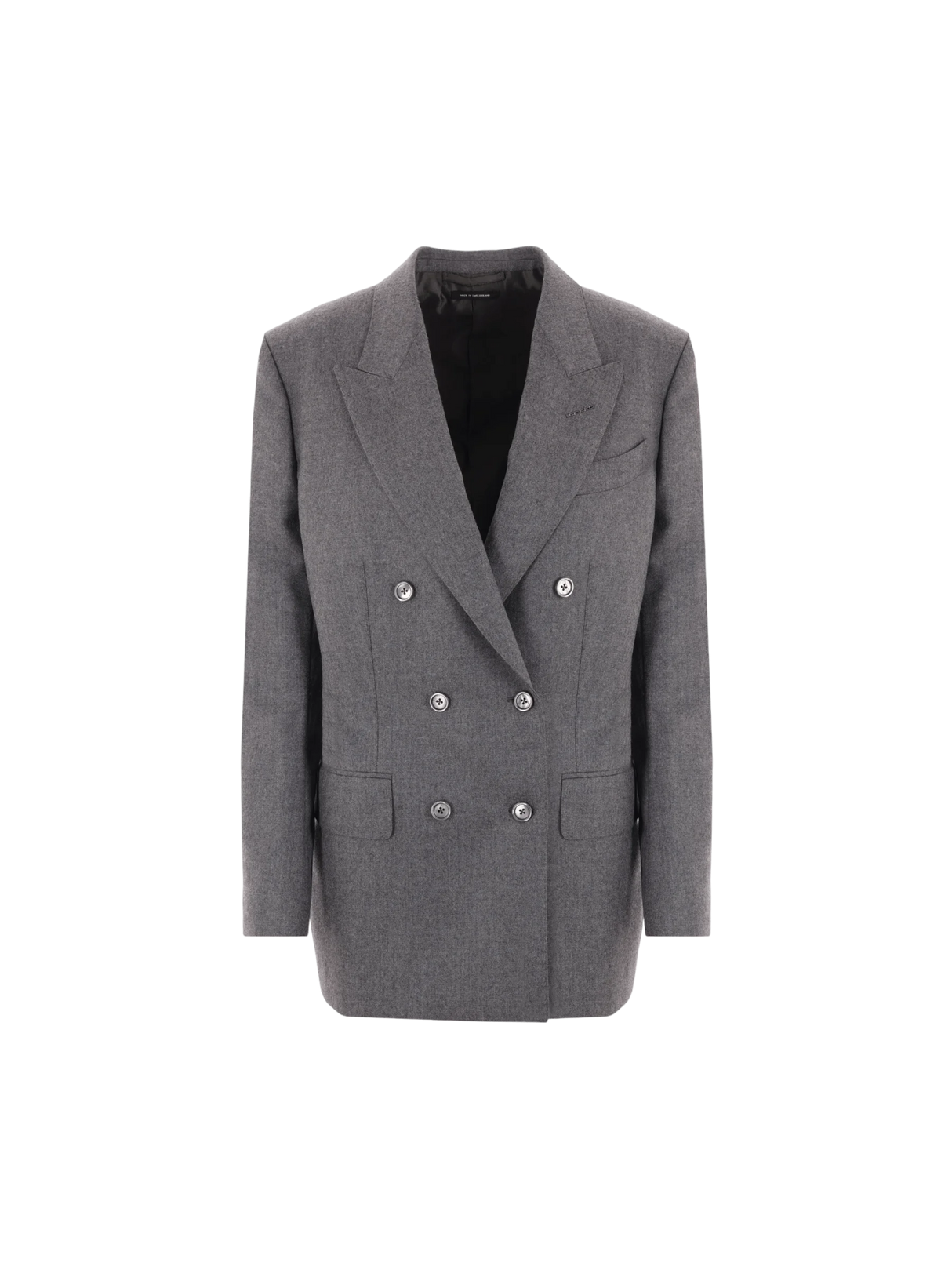 Double-breasted Wool Jacket-TOM FORD-JOHN JULIA