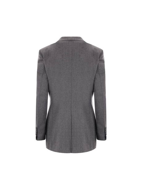 Double-breasted Wool Jacket-TOM FORD-JOHN JULIA