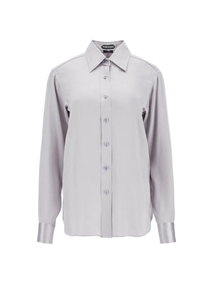 TOM FORD-Fluid Charmeuse Silk Shirt -JOHN JULIA.