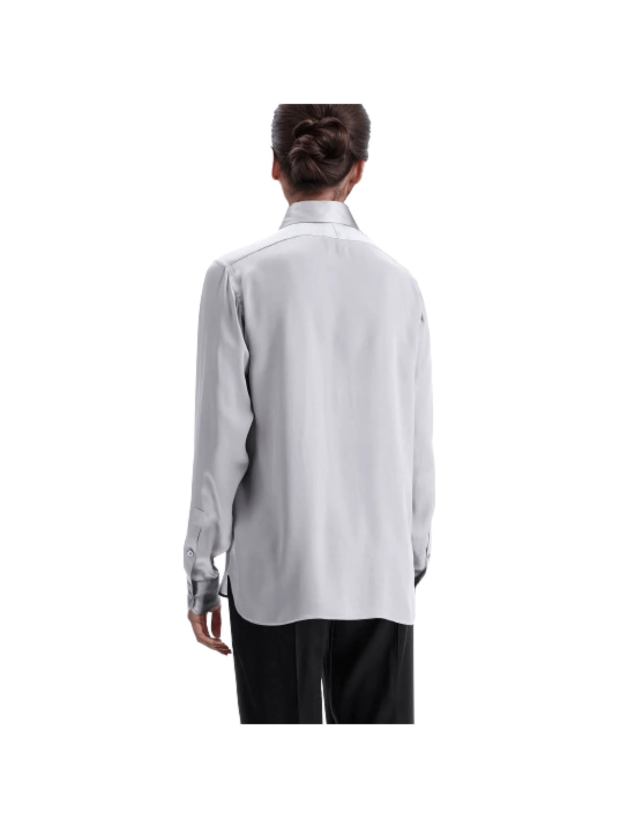 TOM FORD-Fluid Charmeuse Silk Shirt -JOHN JULIA.