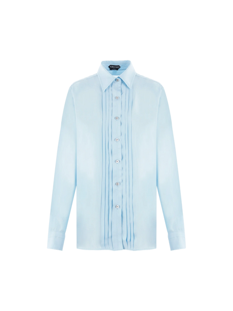 Fluid Twill Shirt-Tom Ford-JOHN JULIA