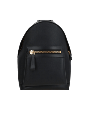 Grainy Leather Buckley Backpack-TOM FORD-JOHN JULIA