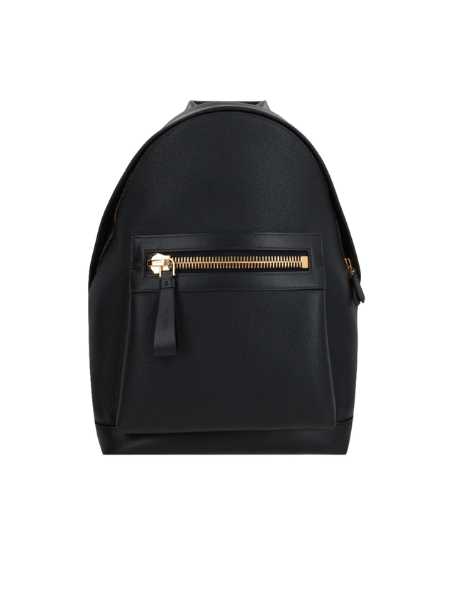 Grainy Leather Buckley Backpack-TOM FORD-JOHN JULIA