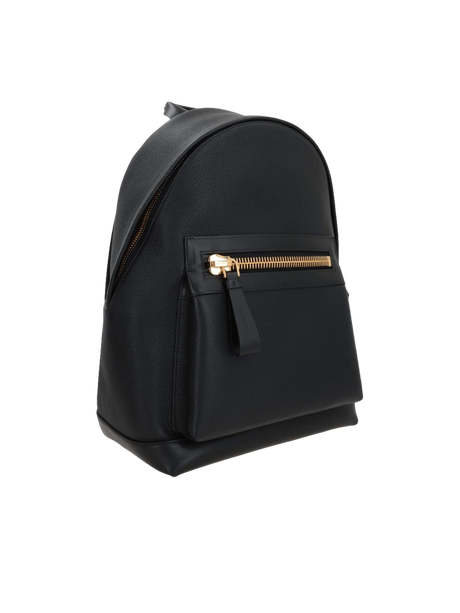 Grainy Leather Buckley Backpack-TOM FORD-JOHN JULIA