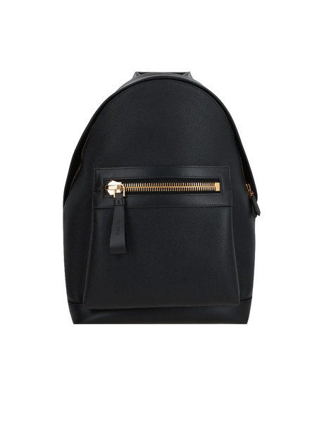 Grainy Leather Buckley Backpack-TOM FORD-JOHN JULIA