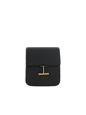 Grainy Leather Mini Tara Crossbody Bag-TOM FORD-JOHN JULIA