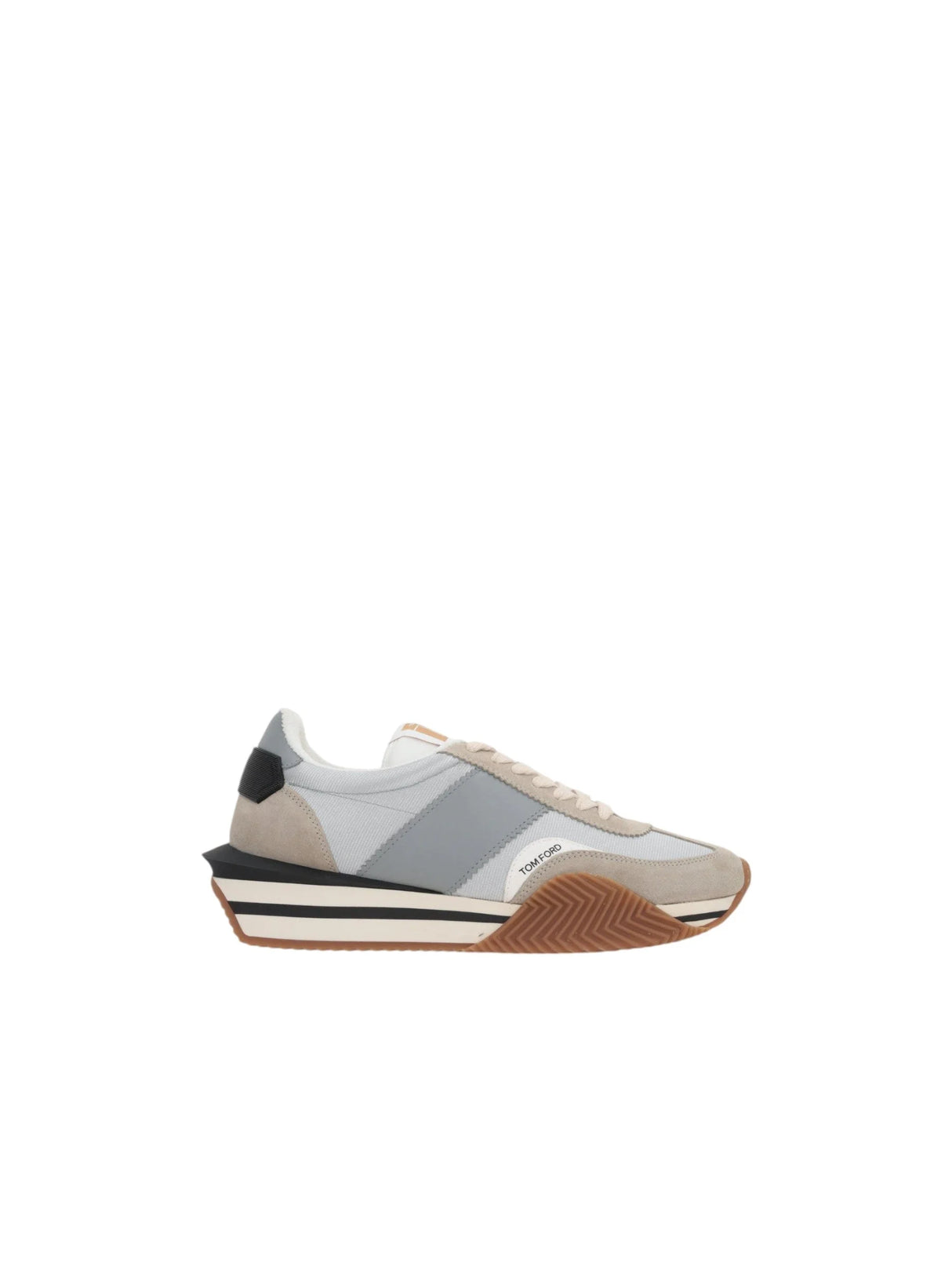 James Suede Lycra Sneakers-TOM FORD-JOHN JULIA