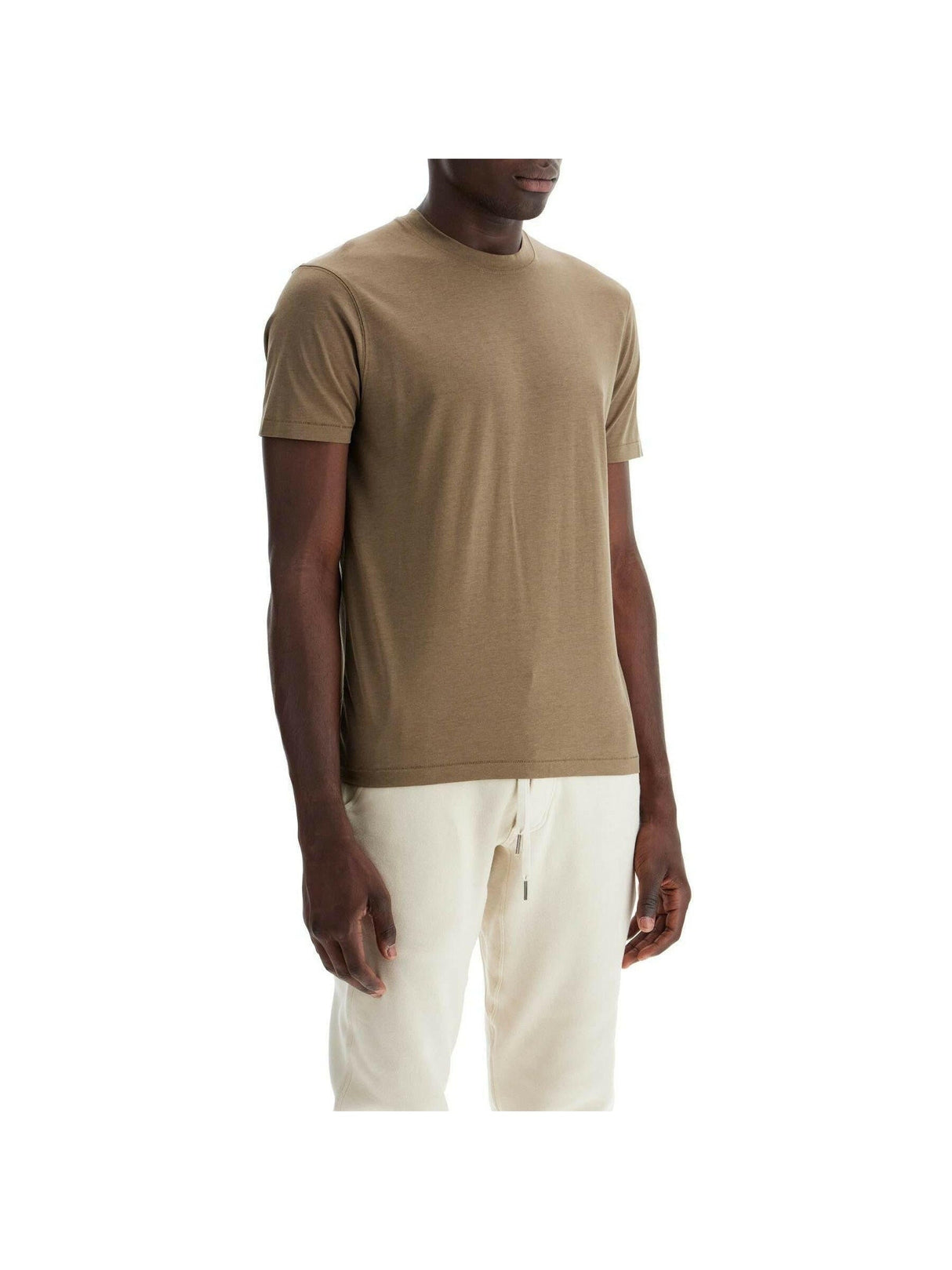 Lyocell and Cotton T-Shirt.