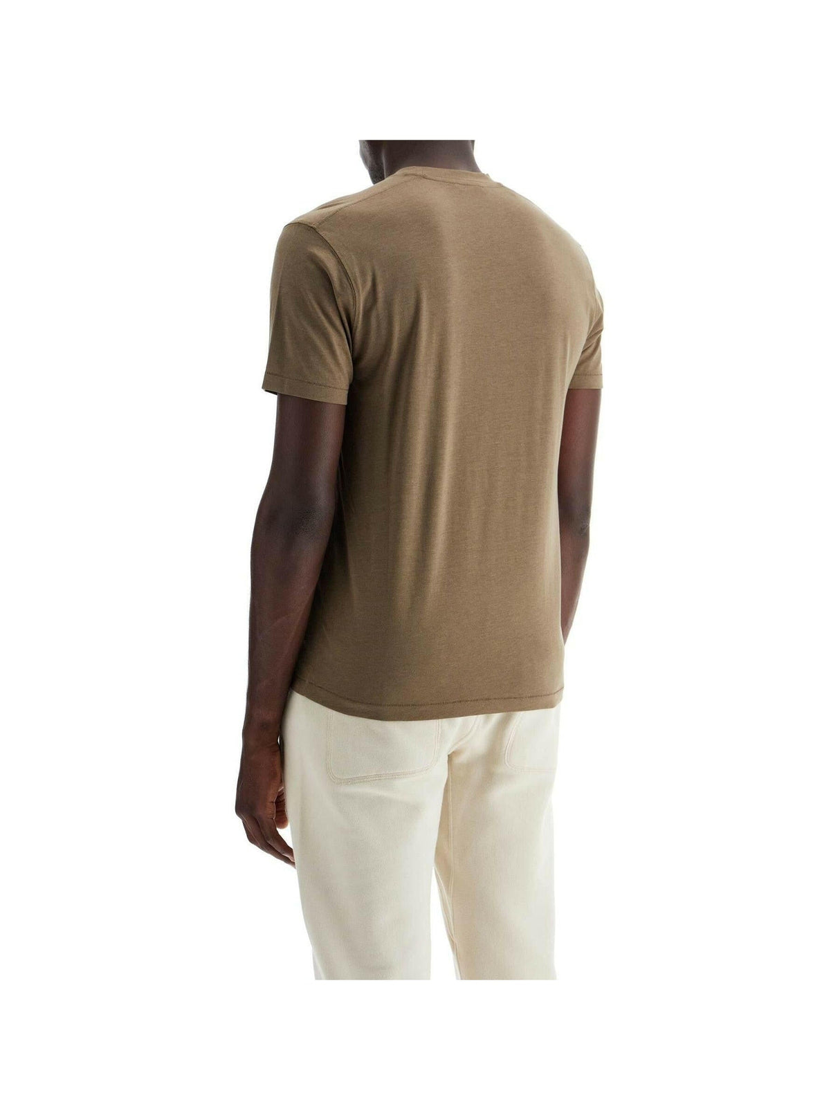 Lyocell and Cotton T-Shirt.