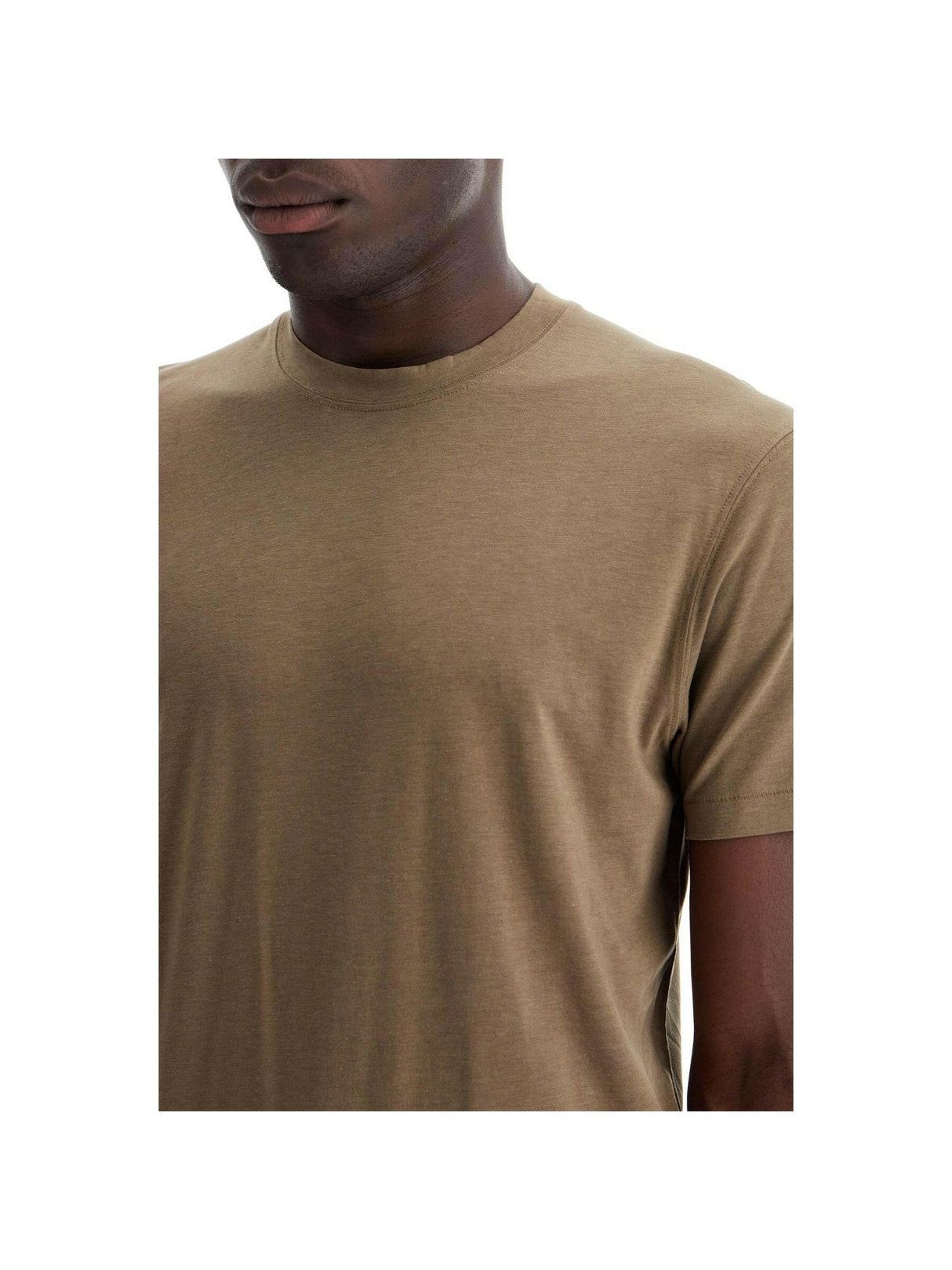 Lyocell and Cotton T-Shirt.