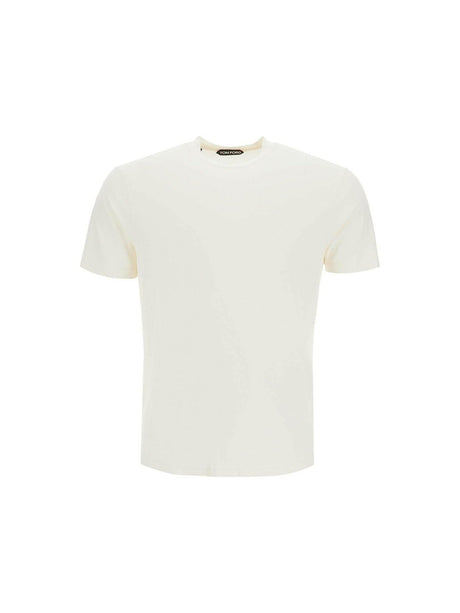 Lyocell Cotton Crewneck T-Shirt.