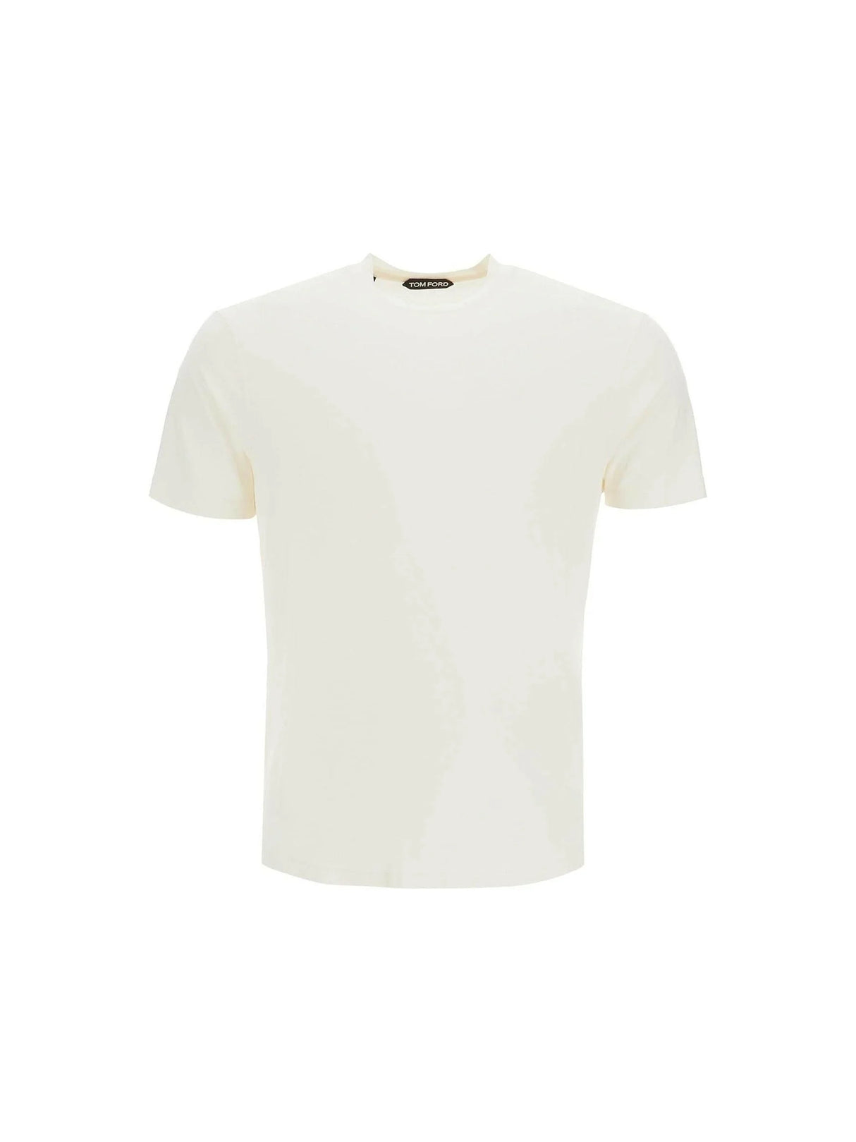 Lyocell Cotton Crewneck T-Shirt.