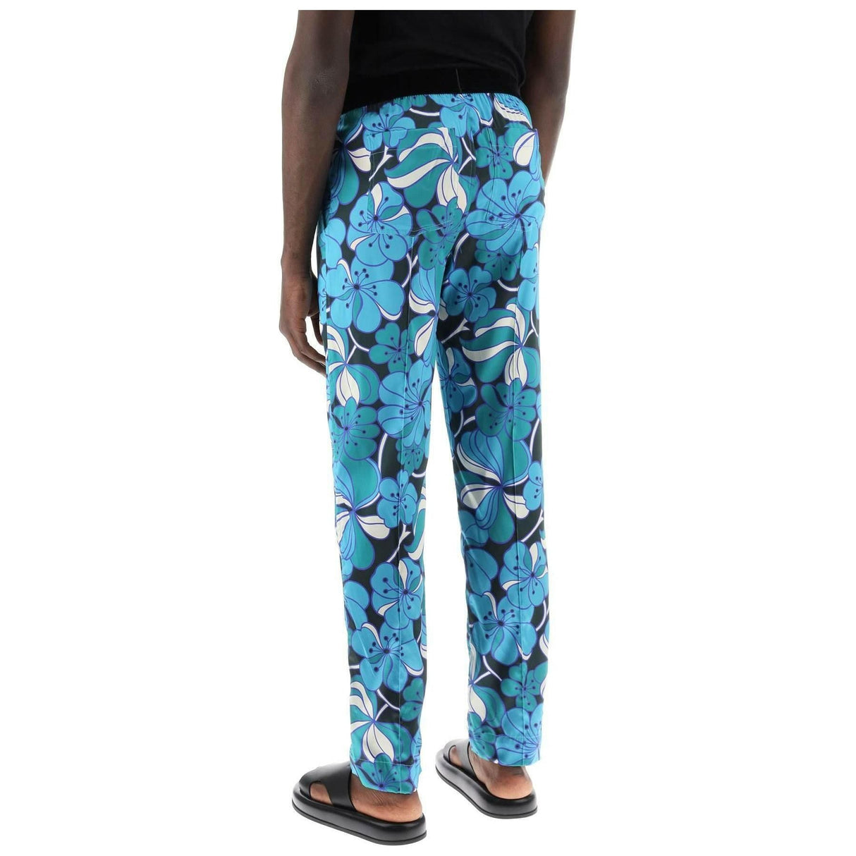 Pajama Pants In Floral Silk TOM FORD JOHN JULIA.