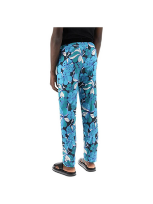 Pajama Pants In Floral Silk TOM FORD JOHN JULIA.