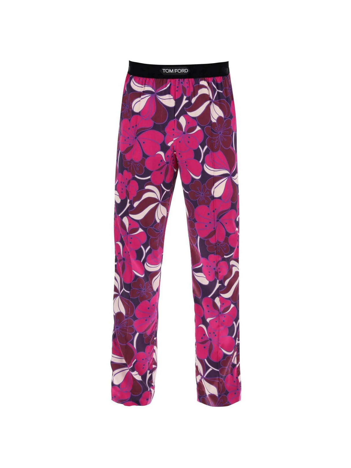 Pajama Pants In Floral Silk TOM FORD JOHN JULIA.