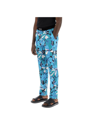 Pajama Pants In Floral Silk TOM FORD JOHN JULIA.