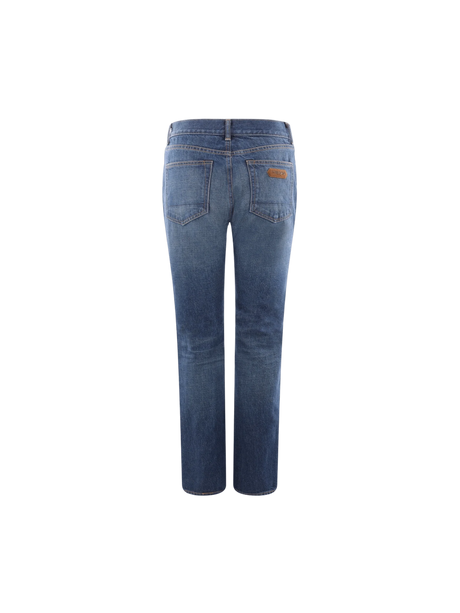 Regular-fit Denim Jeans-TOM FORD-JOHN JULIA