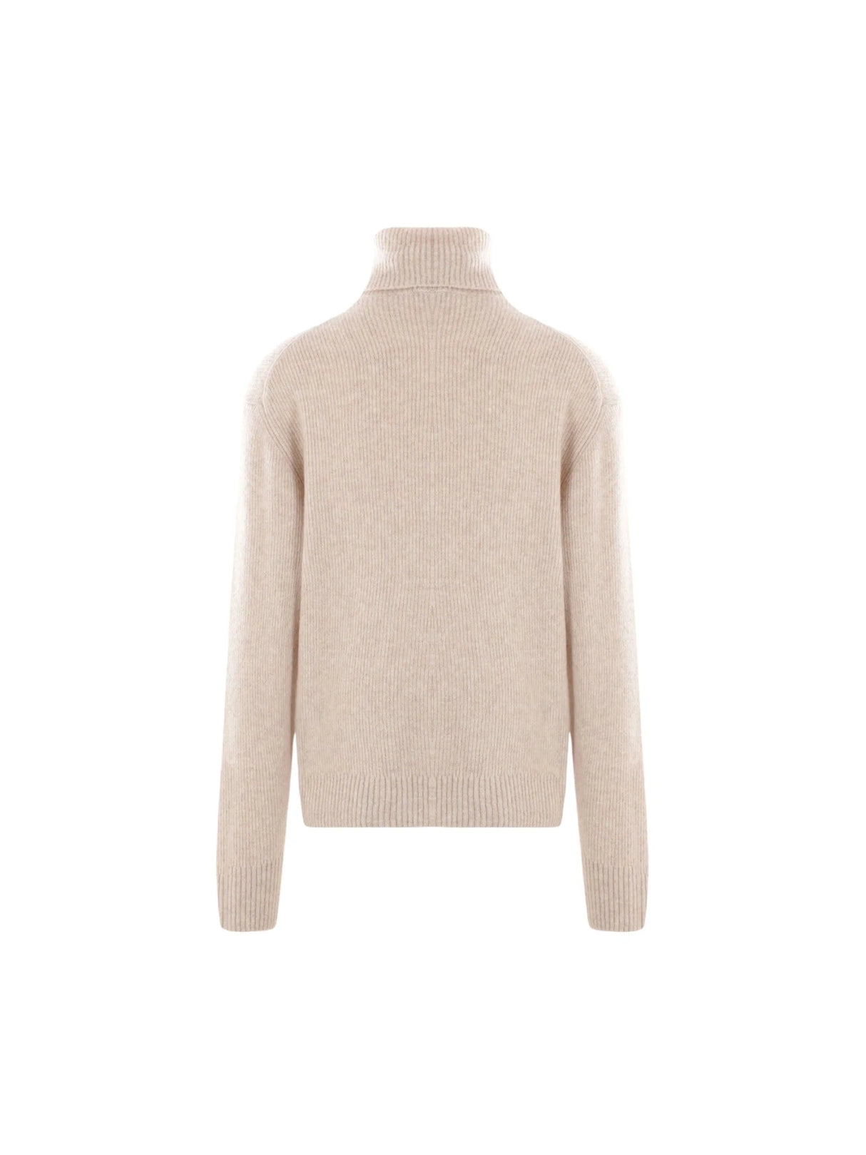 TOM FORD-Ribbed Cashmere Silk Turtleneck-JOHN JULIA