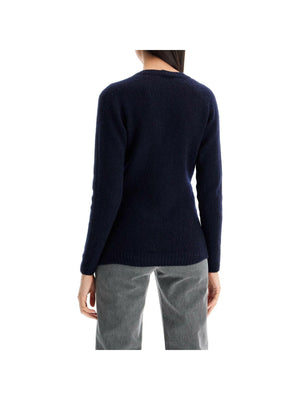 TOM FORD-Seamless Cashmere Silk Knit V-Neck Sweater-JOHN JULIA