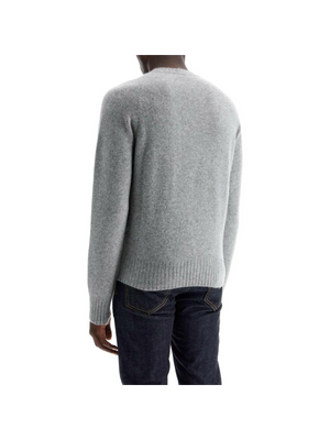 Seamless Cashmere Crewneck Sweater.