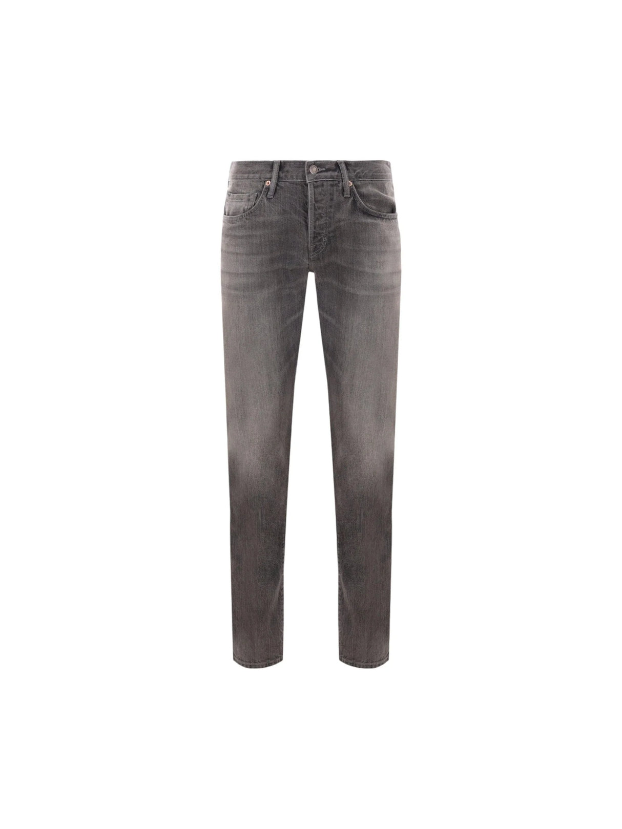 Selvedge Denim Slim-fit Jeans-TOM FORD-JOHN JULIA