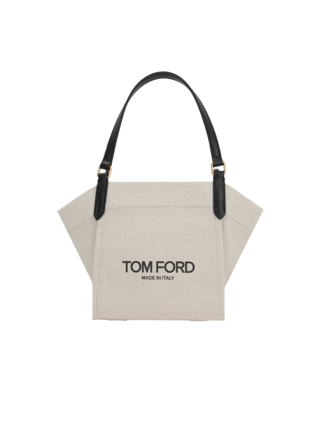 Amalfi Canvas Tote Bag-Tom Ford-JOHN JULIA