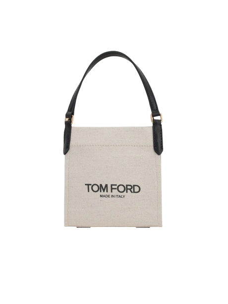 Amalfi Canvas Tote Bag-Tom Ford-JOHN JULIA