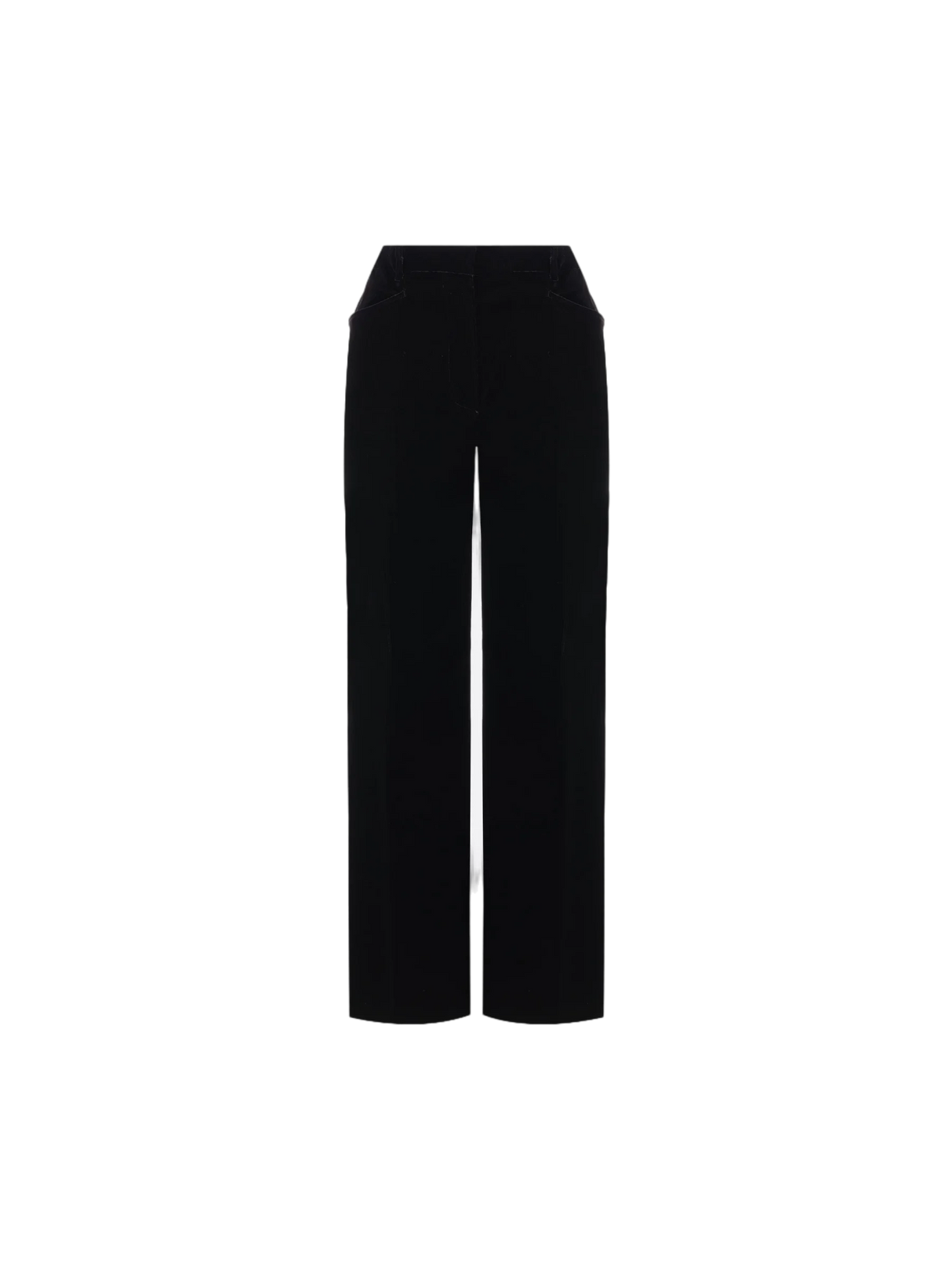 Straight-leg Velvet Trousers-TOM FORD-JOHN JULIA