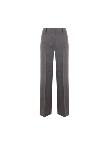 Straight-leg Wool Trousers-TOM FORD-JOHN JULIA