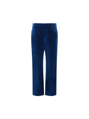 Tailored Velvet Trousers-TOM FORD-JOHN JULIA