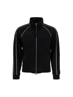 TOM FORD-"V Neck Viscose Zip Up -JOHN JULIA.