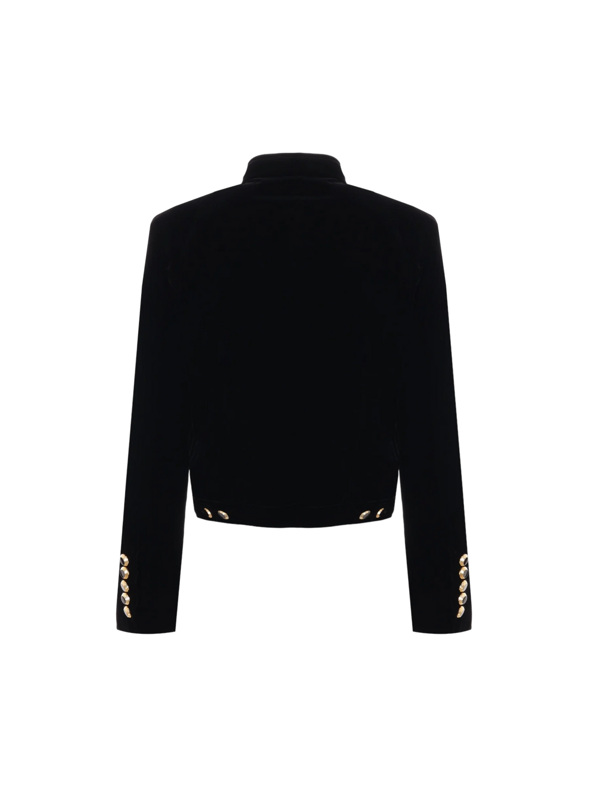 Velvet Cropped Jacket-TOM FORD-JOHN JULIA