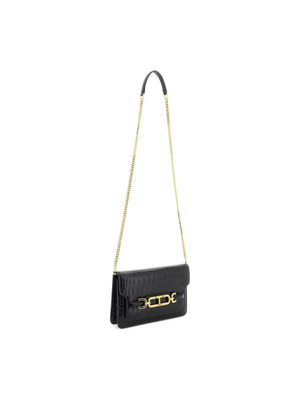 Whitney Small Stamped Croc Leather Shoulder Bag TOM FORD JOHN JULIA.