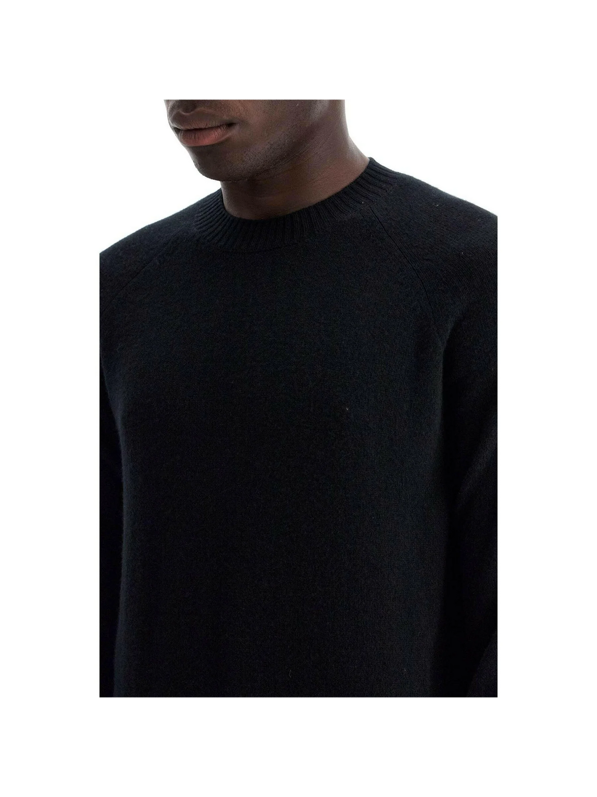 Wool and Cashmere Crewneck Sweater.