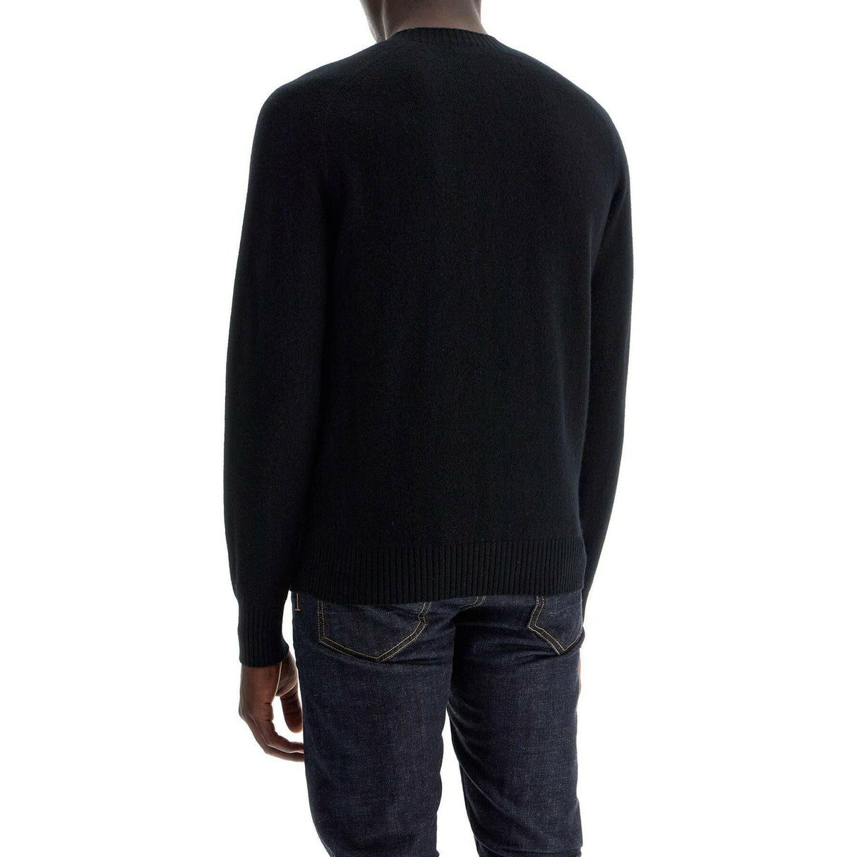 Wool and Cashmere Crewneck Sweater.