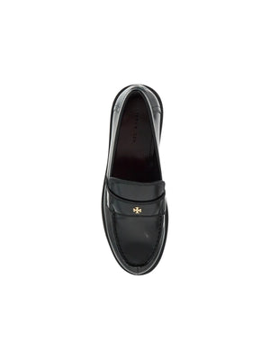 TORY BURCH-Classic Leather Box Moccasins-JOHN JULIA