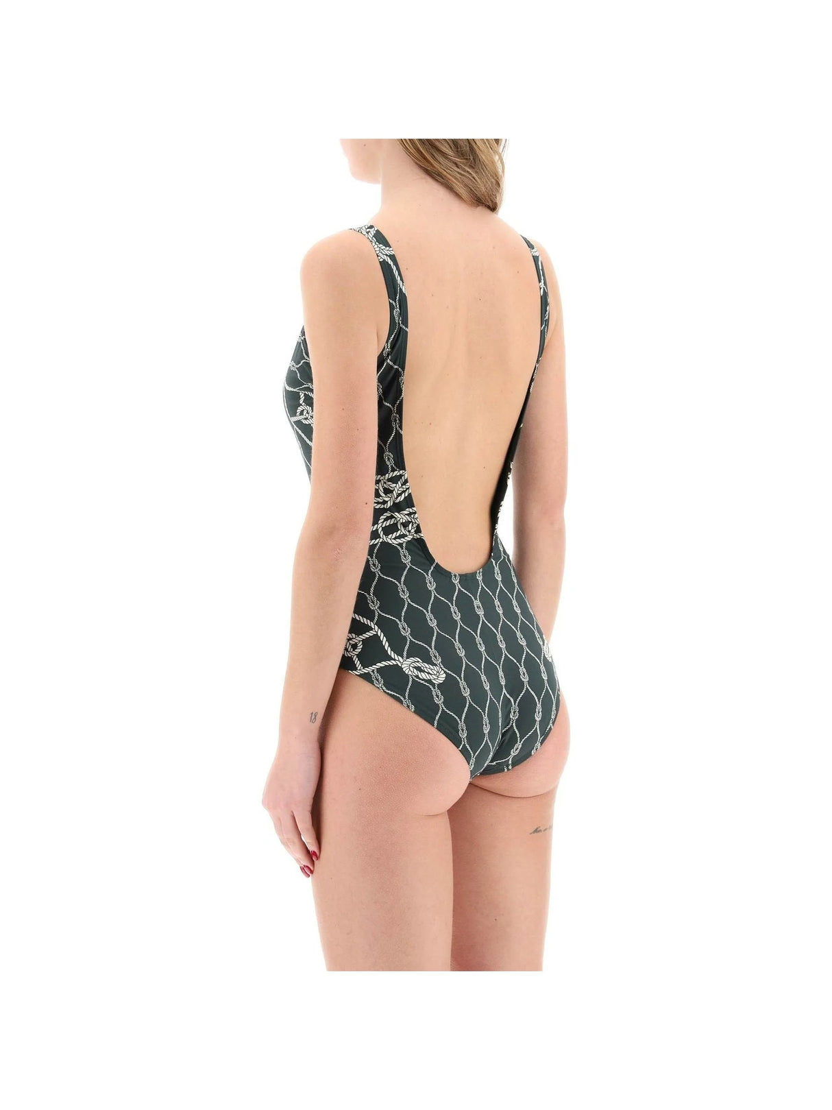 Floreale Knot Print One-Piece Swimsuit - Women > Clothing > Beachwear > One pieces