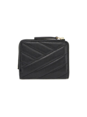 Kira Chevron Nappa Leather Wallet