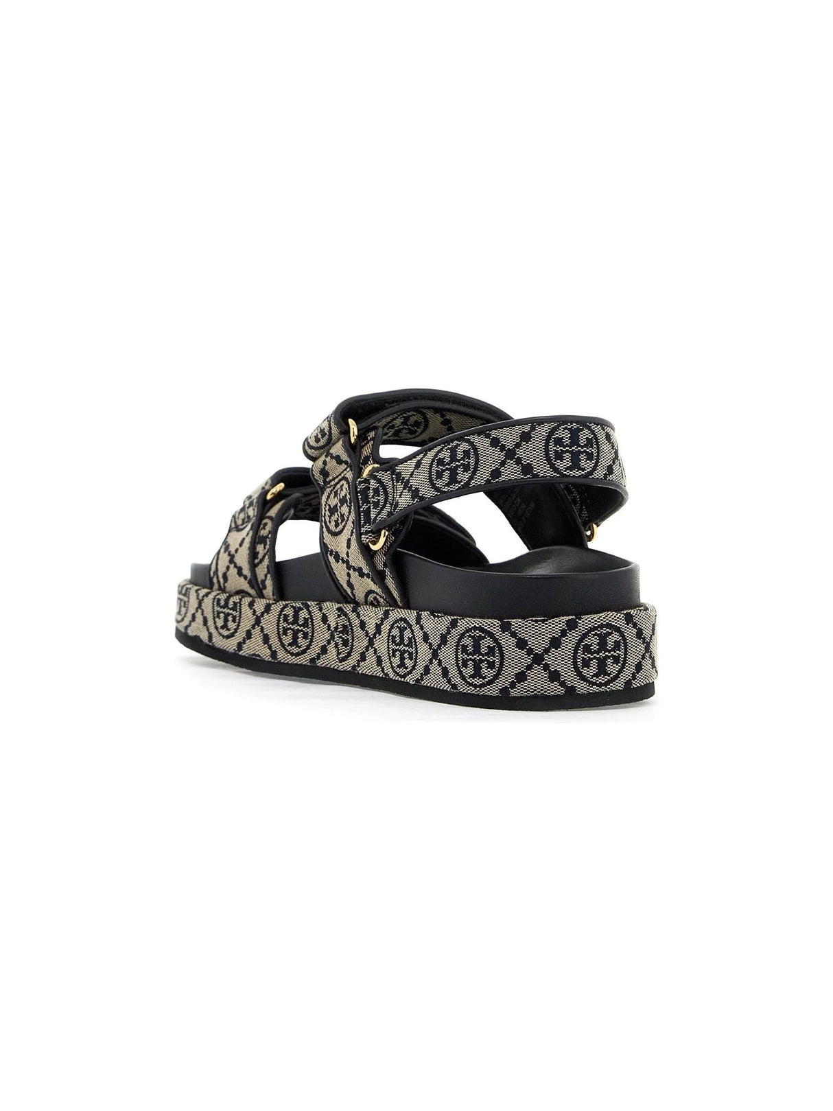 Kira T Monogram Sandals - Woman > Shoes > Sandals