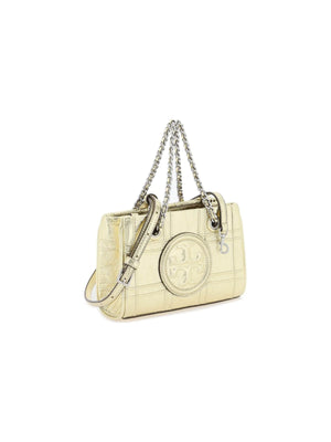 TORY BURCH-Laminated Leather Fleming Mini Bag-JOHN JULIA