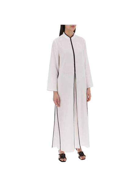 Long Linen Caftan Dress - Women > Clothing > Dresses > Maxi