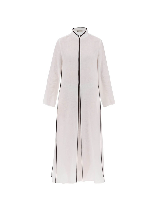 Long Linen Caftan Dress - Women > Clothing > Dresses > Maxi