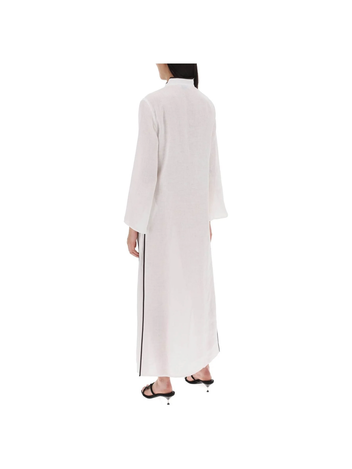 Long Linen Caftan Dress - Women > Clothing > Dresses > Maxi