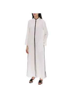 Long Linen Caftan Dress - Women > Clothing > Dresses > Maxi