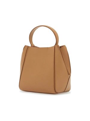 TORY BURCH-McGraw Grained Leather Bucket Bag-JOHN JULIA