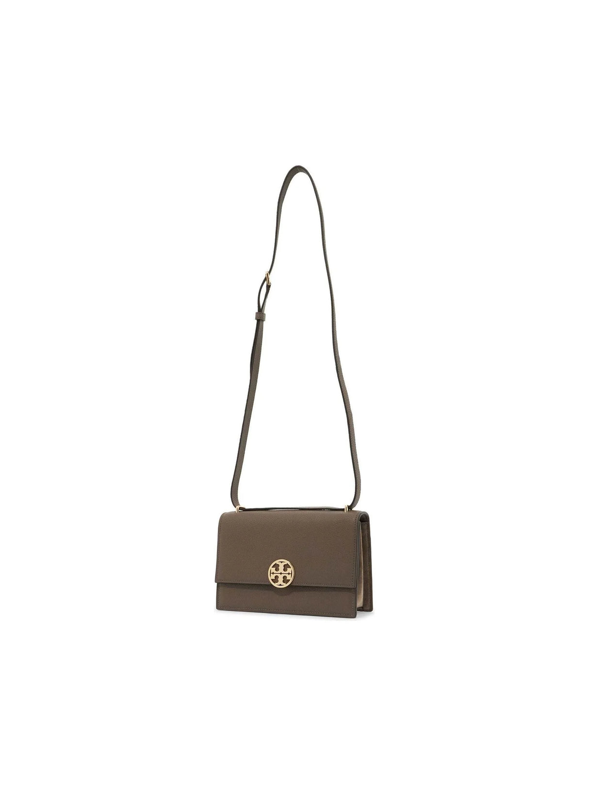 Miller Hammered Leather Shoulder Bag-Tory Burch-JOHN JULIA