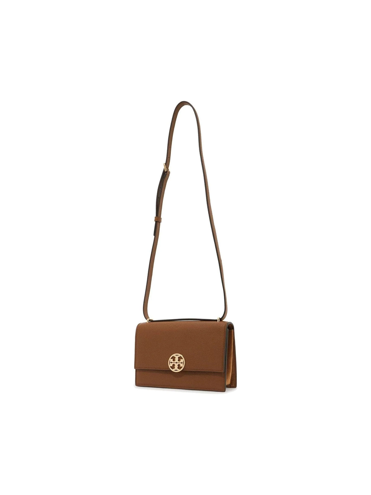 Miller Hammered Leather Shoulder Bag-Tory Burch-JOHN JULIA