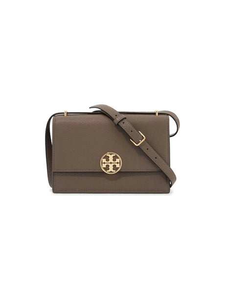 Miller Hammered Leather Shoulder Bag-Tory Burch-JOHN JULIA